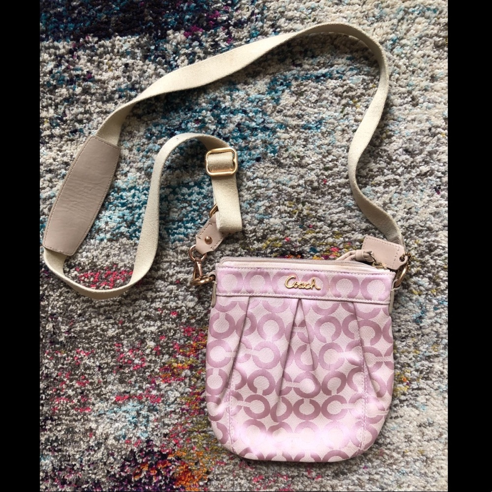 Coach cross body bag